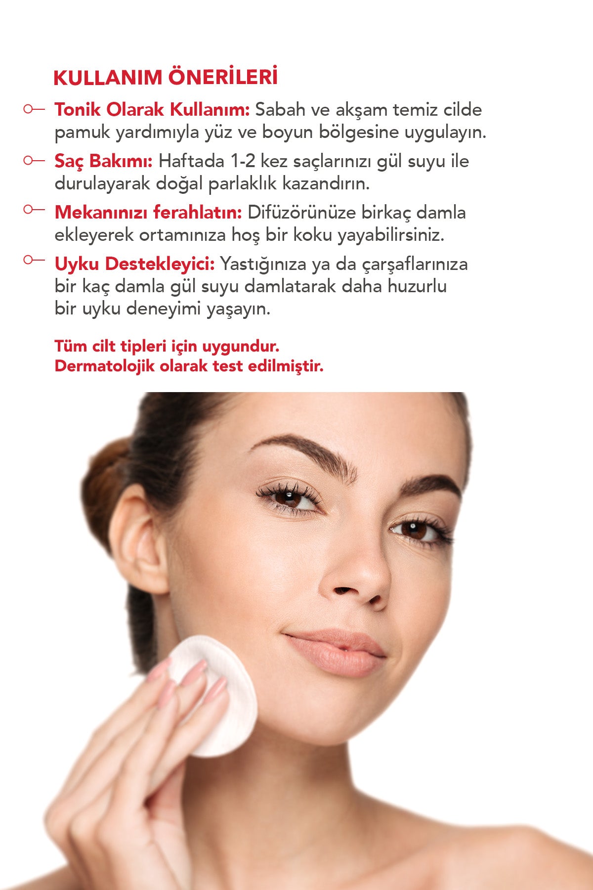 Saf Arındırıcı Gül Suyu 120 ML