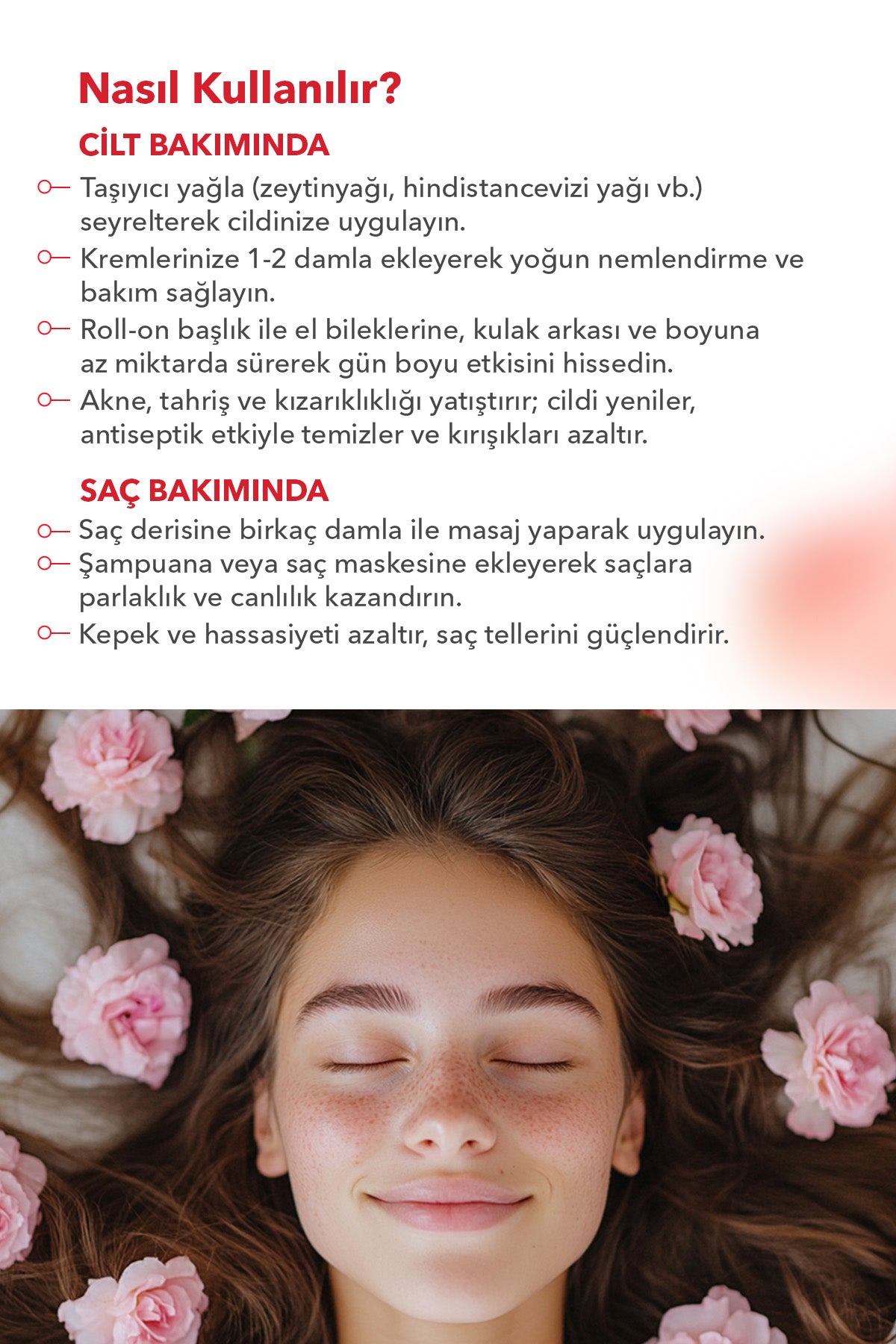 Saf Gül Yağı 3 ML