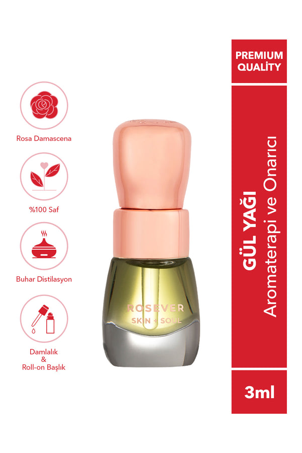 Saf Gül Yağı 3 ML