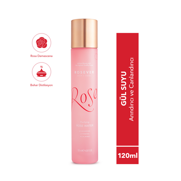 Saf Arındırıcı Gül Suyu 120 ML