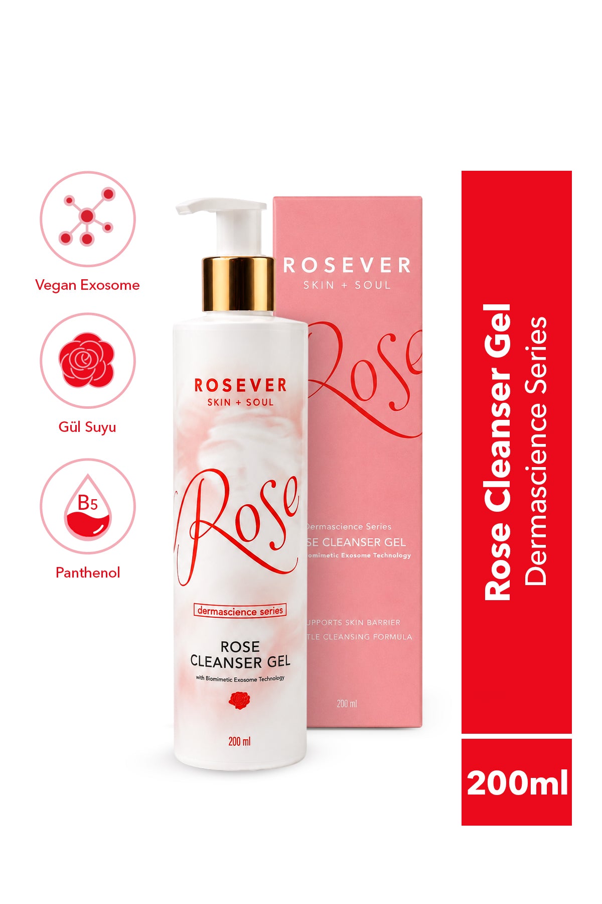 ROSEVER SKIN SOUL Yüz Yıkama Jeli