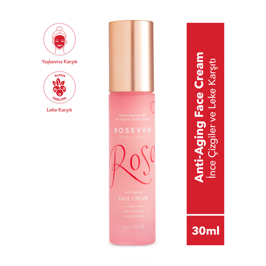 Anti Aging Gül Özlü Yüz Kremi 30 ML