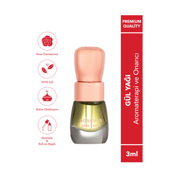 Saf Gül Yağı 3 ML